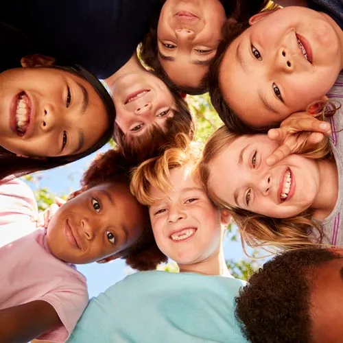 Caring pediatric team